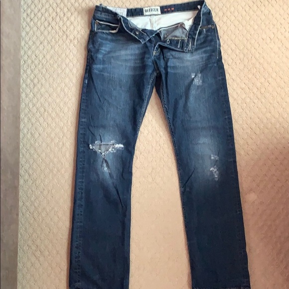 Superdry Other - SUPERDRY Distressed OFFICER Jeans 34w x 32L